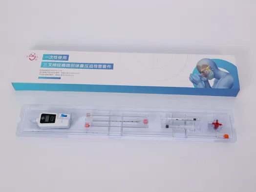 Bộ ống thông nén bóng xâm lấn tối thiểu dùng một lần cho đau dây thần kinh sinh ba